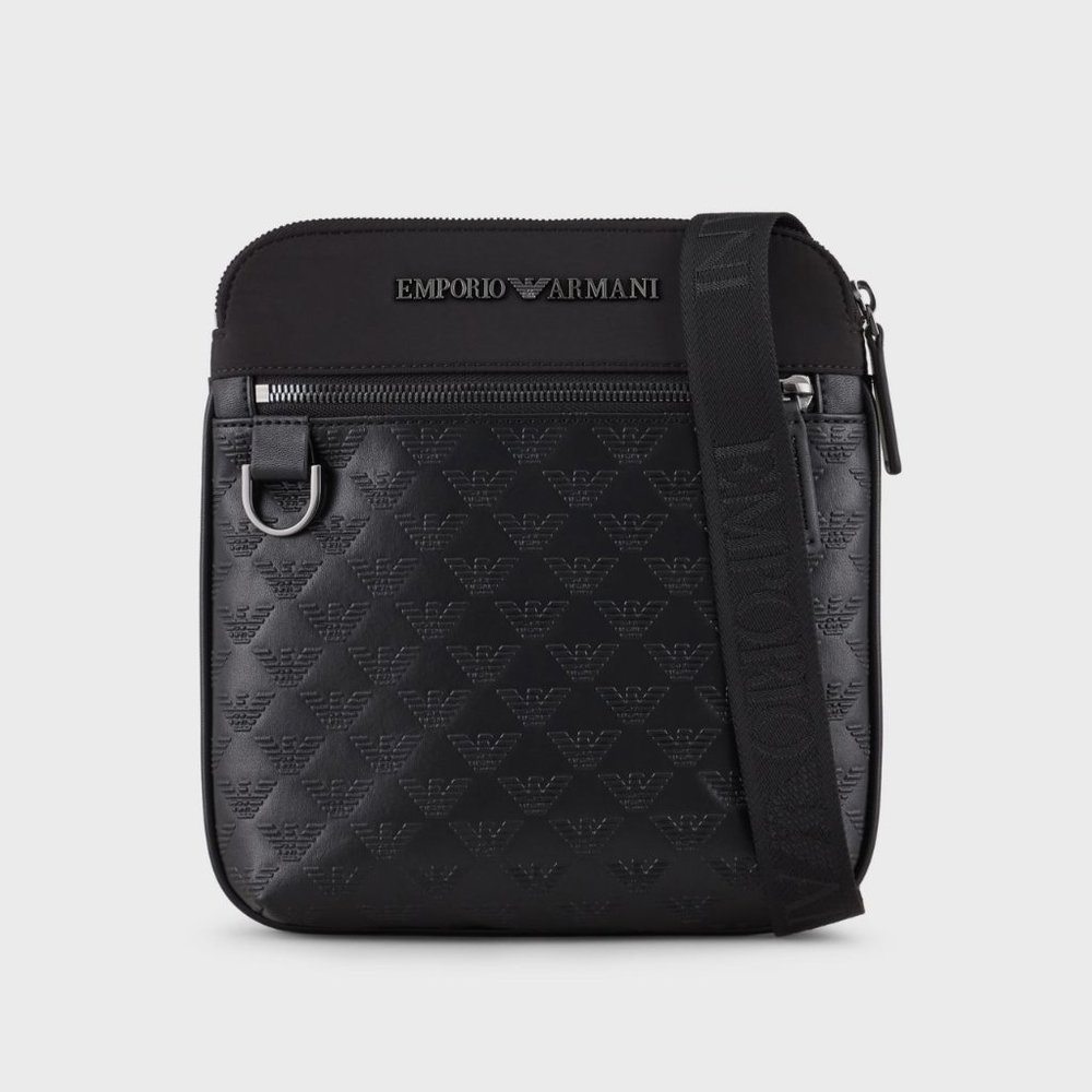 Classic Eagle tag messenger bag